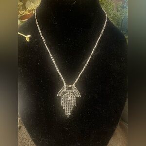 Yochi NY: Elegant Silver Pendant Necklace